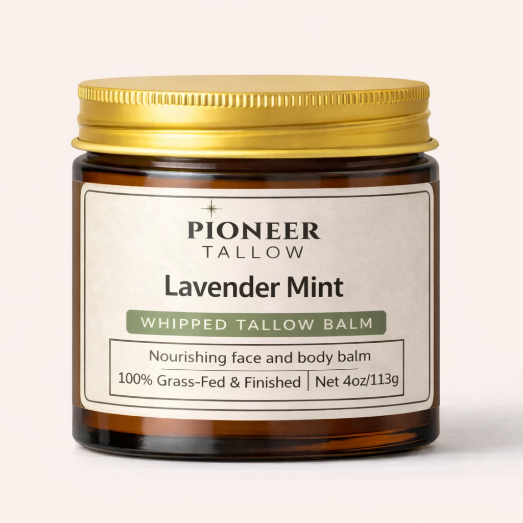 Lavender Mint - Grass-Fed Whipped Tallow Moisturizer