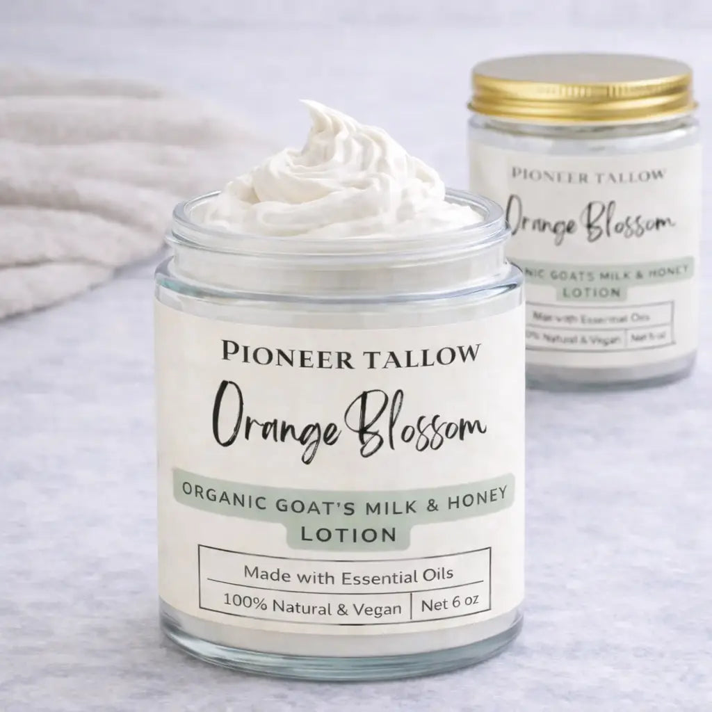 Orange Blossom — Organic Goat’s Milk & Honey Lotion