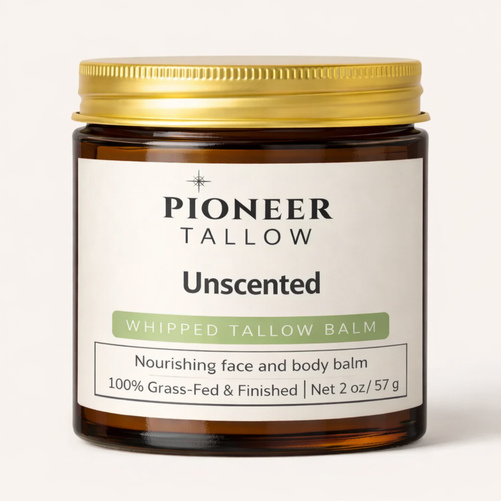 Unscented - Grass-Fed Whipped Tallow Moisturizer