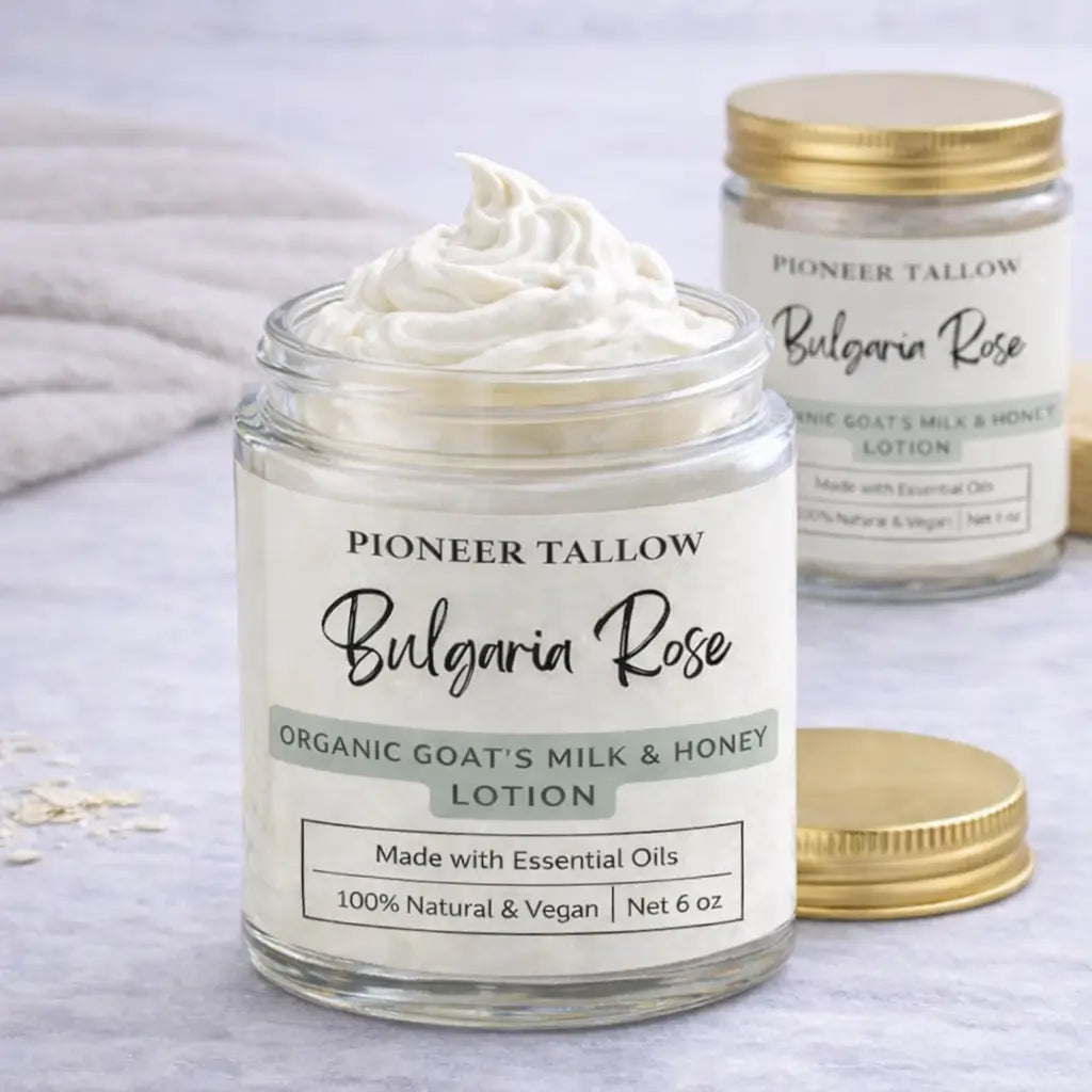 Rose — Organic Goat’s Milk & Honey Lotion