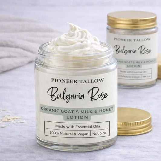 Rose — Organic Goat’s Milk & Honey Lotion