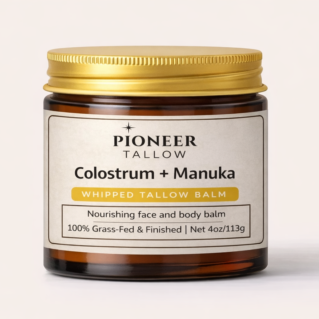 Colostrum + Manuka - Grass-Fed Whipped Tallow Moisturizer