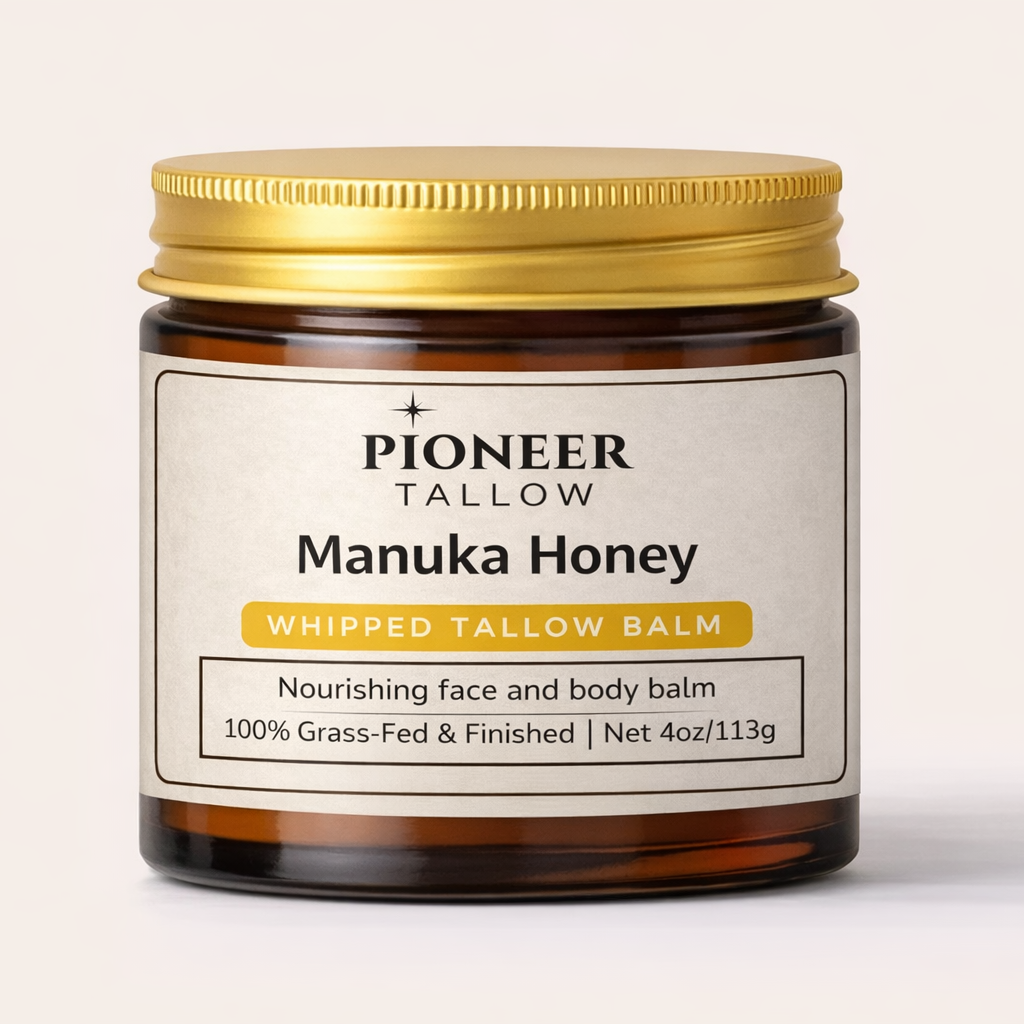 Manuka Honey - Grass-Fed Whipped Tallow Moisturizer