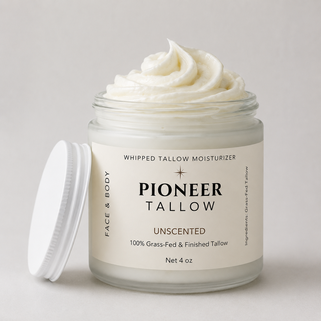 Unscented - Grass-Fed Whipped Tallow Moisturizer