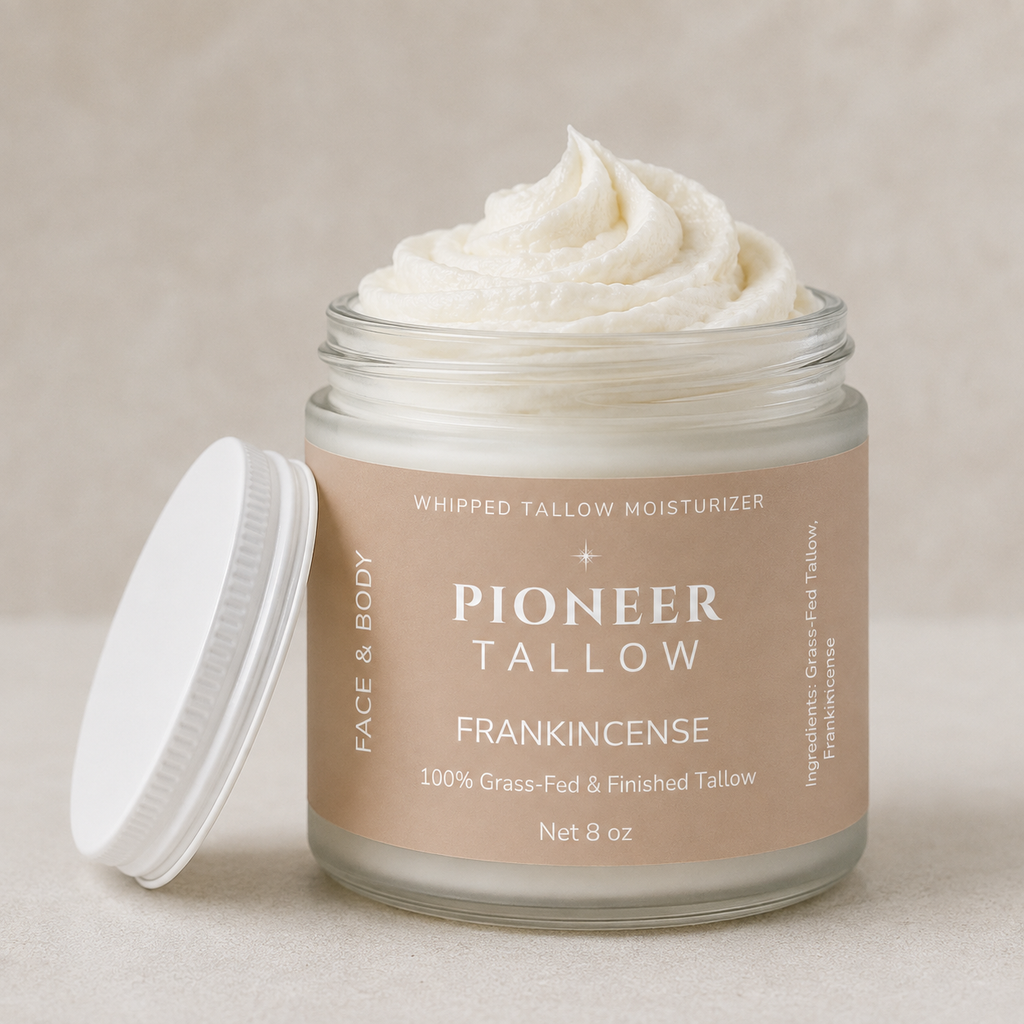 Frankincense - Grass-Fed Whipped Tallow Moisturizer