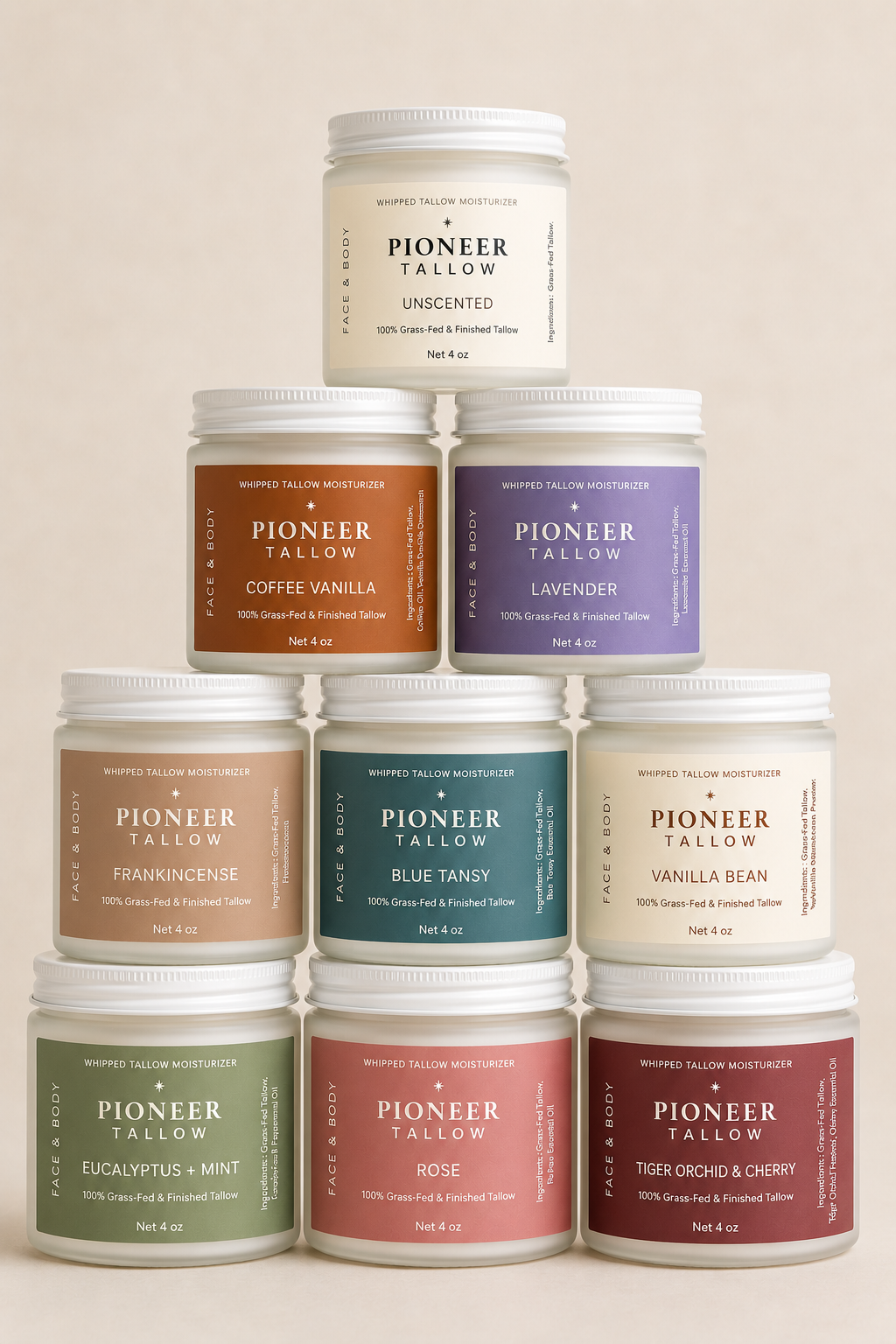 Whipped Beef Tallow Moisturizer | Pick Your Option