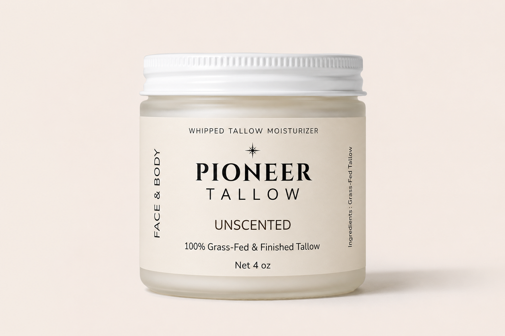 Unscented - Grass-Fed Whipped Tallow Moisturizer