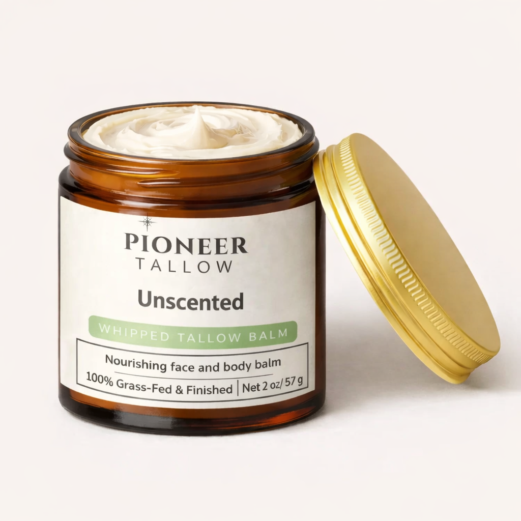 Unscented - Grass-Fed Whipped Tallow Moisturizer