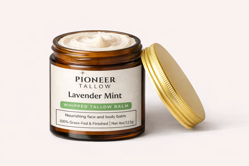 Lavender Mint - Grass-Fed Whipped Tallow Moisturizer