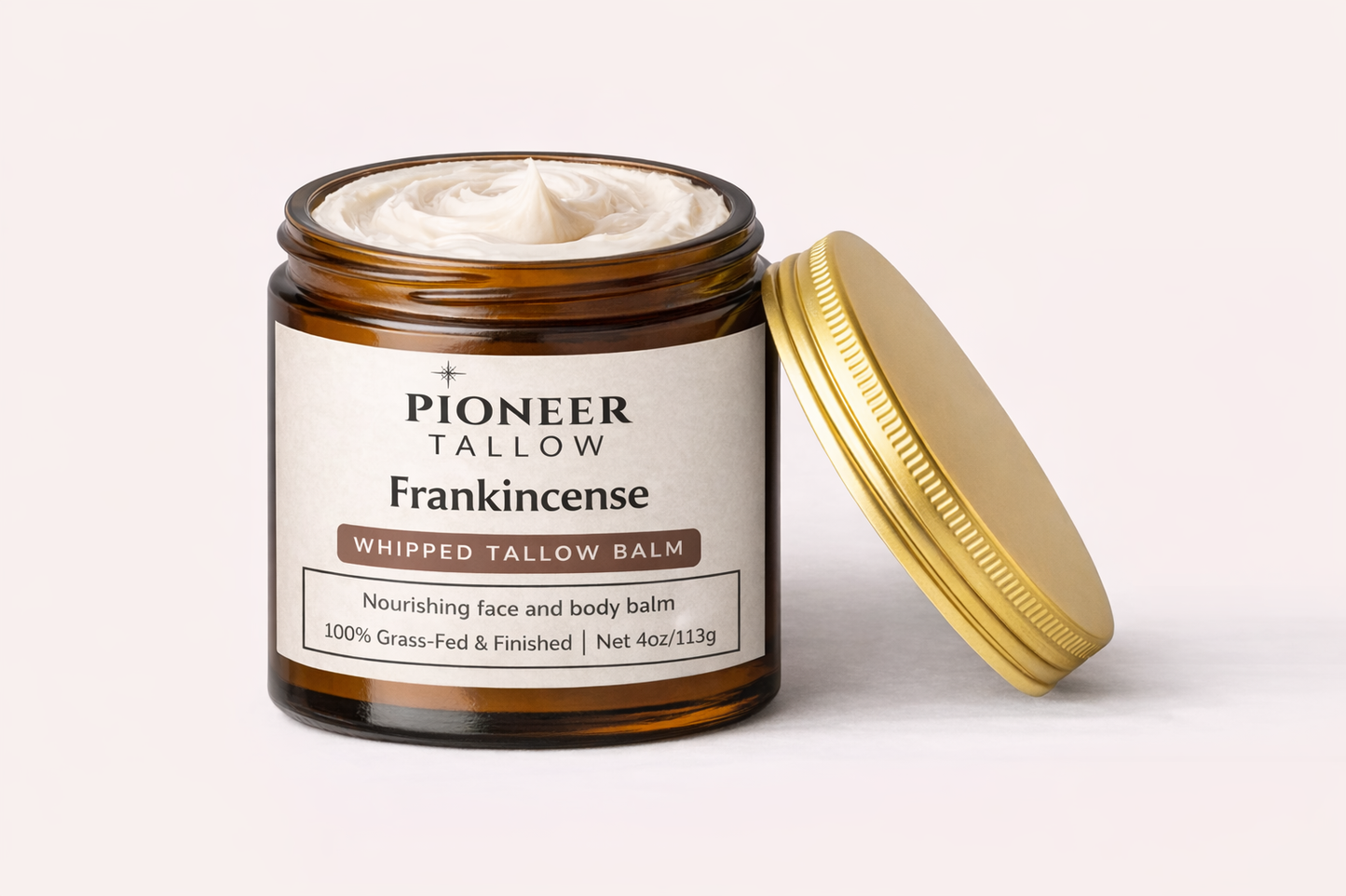 Frankincense - Grass-Fed Whipped Tallow Moisturizer