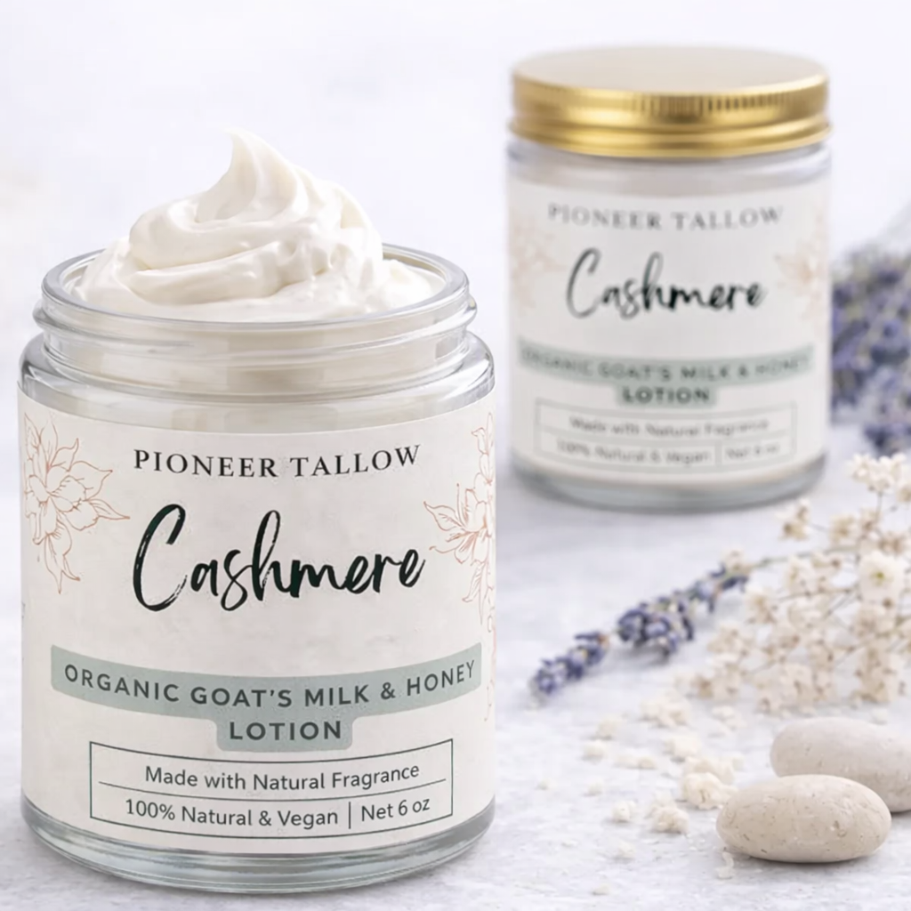 Cashmere — Organic Goat’s Milk & Honey Lotion
