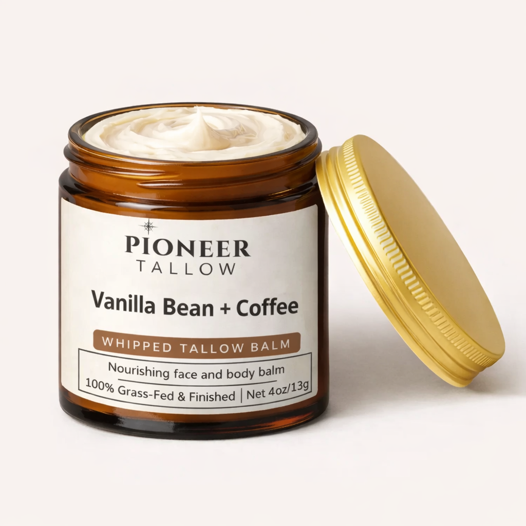 Vanilla Coffee - Grass-Fed Whipped Tallow Moisturizer
