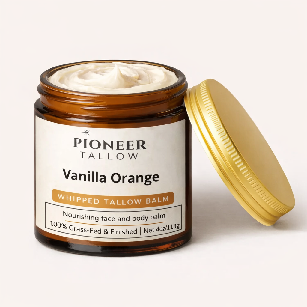 Orange Vanilla - Grass-Fed Whipped Tallow Moisturizer